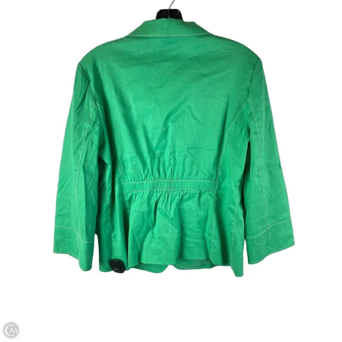 Blazer By Tahari In Green