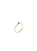 Rings Ileana Makri Blue Eye Ring Gold Plated O/S Apoella