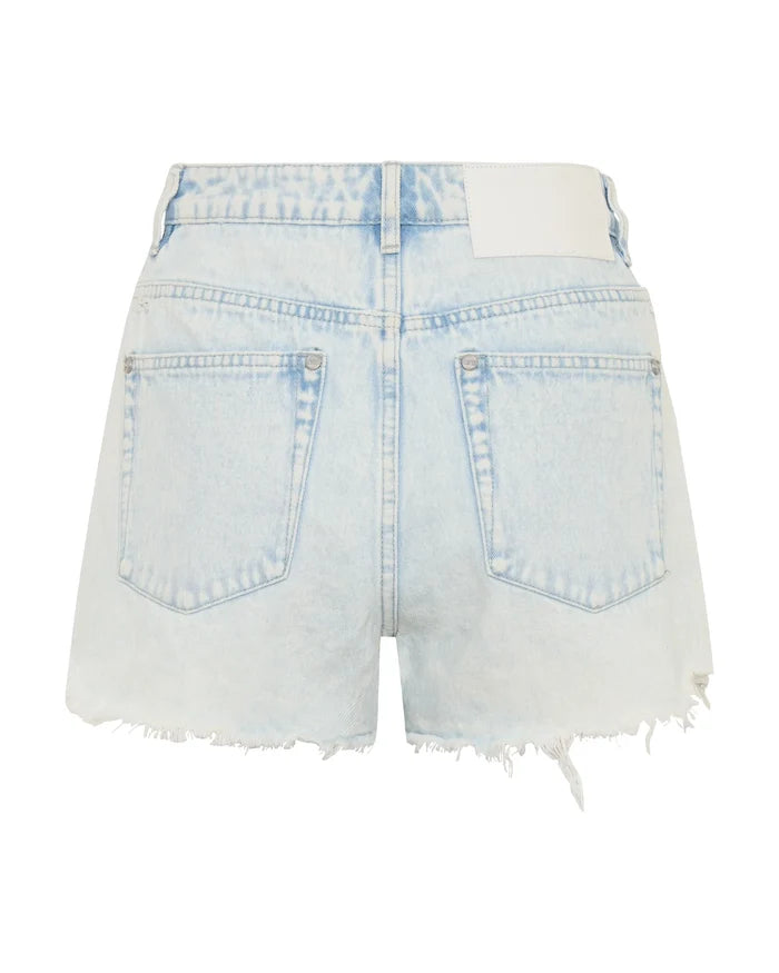 Shorts One Teaspoon Bonitas High Waist Denim Shorts Beach Blue Apoella