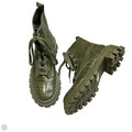 Boots Ankle Flats By Schutz In Green, Size: 9.5