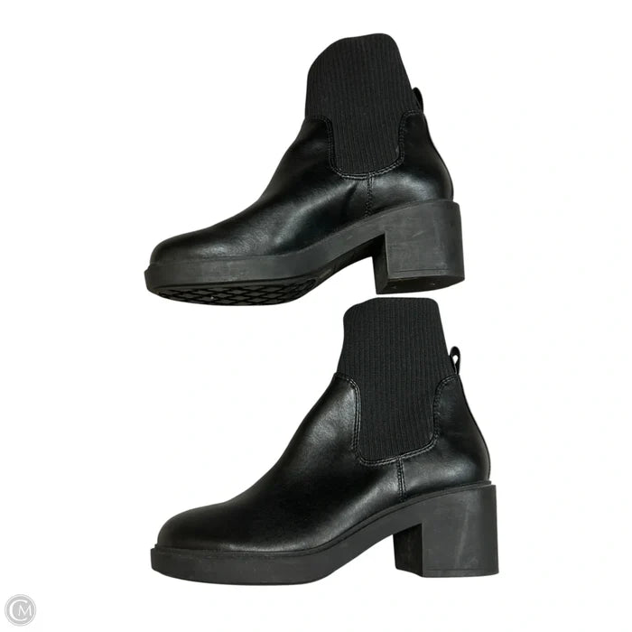 Boots Ankle Heels By Anne Klein In Black, Size: 7.5
