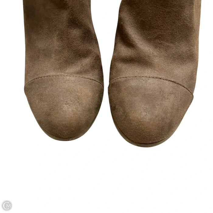 Boots Ankle Heels By Carlos By Carlos Santana In Brown, Size: 9