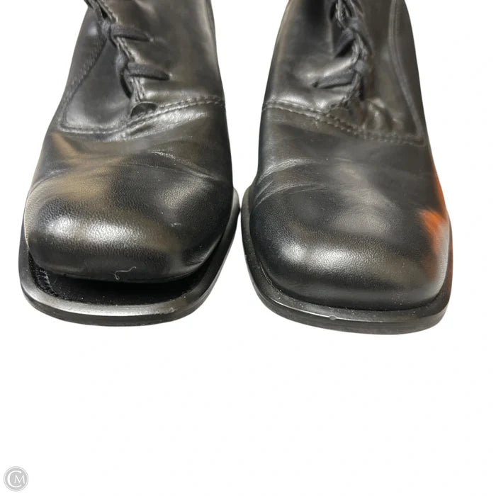 Boots Ankle Heels By Franco Sarto In Black, Size: 9