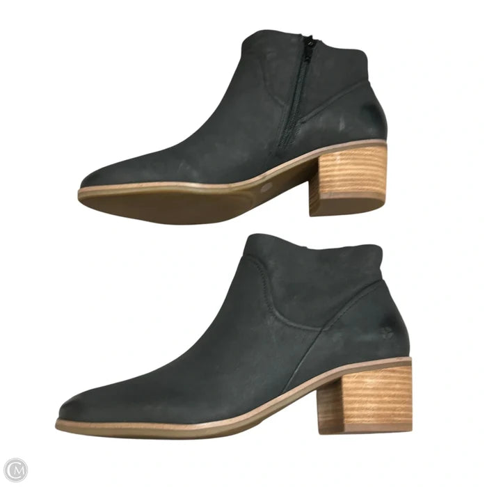 Boots Ankle Heels By Lucky Brand In Black, Size: 9.5