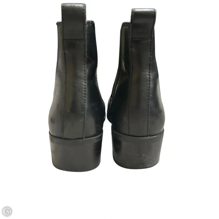 Boots Ankle Heels By Steve Madden In Black, Size: 6