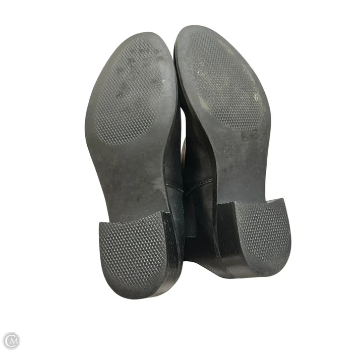 Boots Ankle Heels By Steve Madden In Black, Size: 6