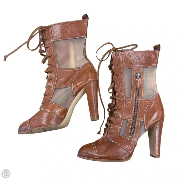 Boots Designer By Reed Krakoff In Brown, Size: 9.5