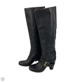Boots Luxury Designer By Chloe In Black, Size: 38.5