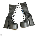 Boots Luxury Designer By Marc Jacobs In Black, Size: 10.5