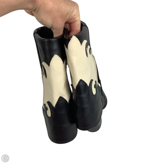 Boots Western By Cmc In Black & Tan, Size: 5
