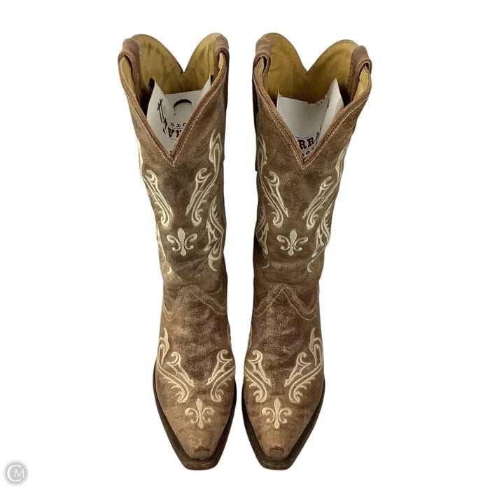 Boots Western By Cmc In Brown, Size: 9