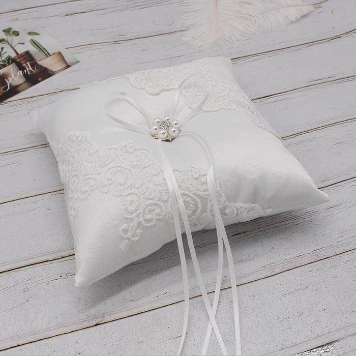 Bow ring support ring pillow 620798847774 - COCOMELODY