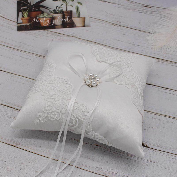 Bow ring support ring pillow 620798847774 - COCOMELODY
