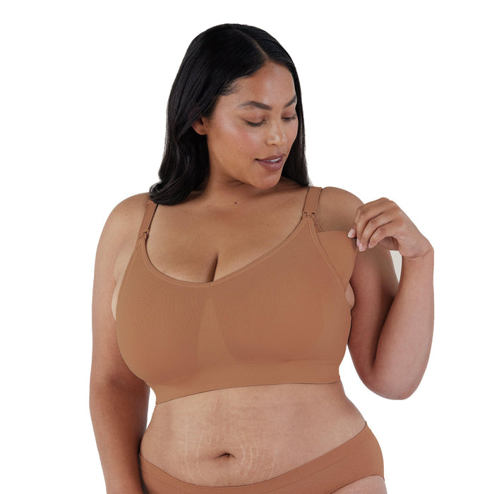 Bravado Body Silk Seamless Full Cup Nursing Bra-Cinnamon - Donna Bruschi, IBCLC