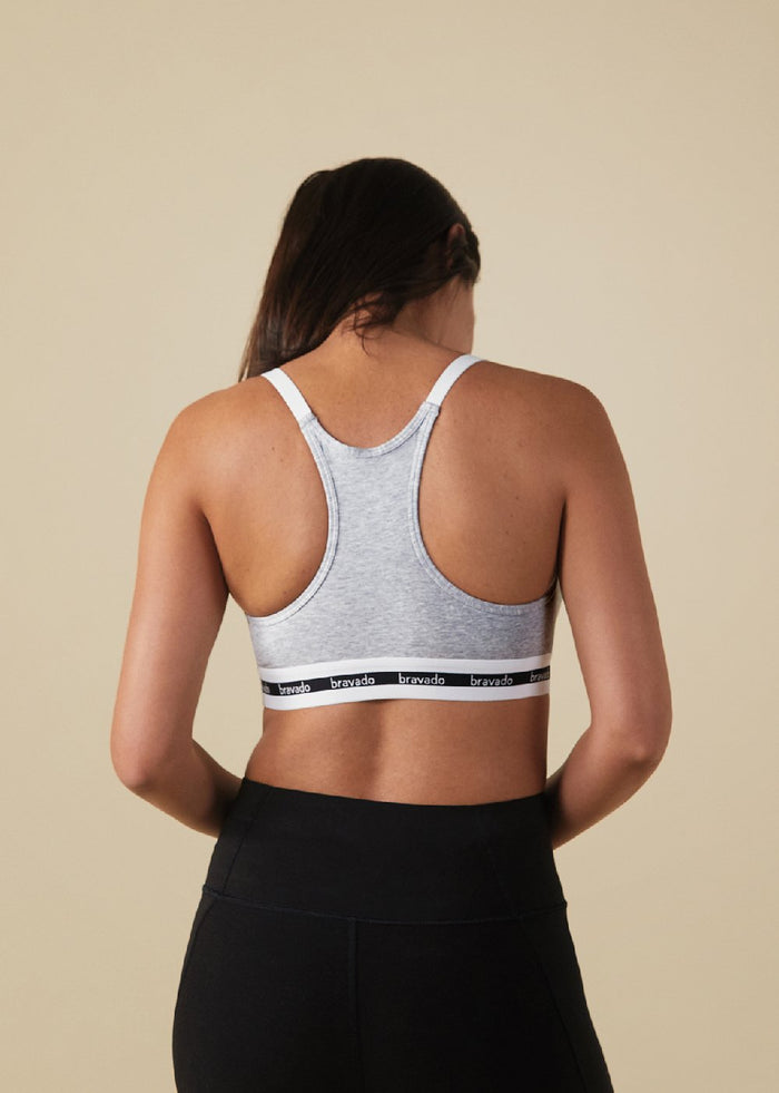 Bravado Original Nursing Bra - Heather Gray - Donna Bruschi, IBCLC