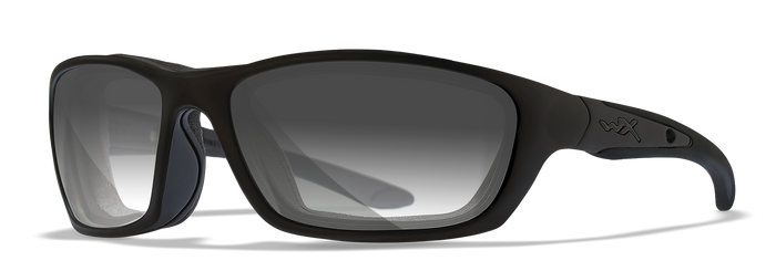 Brick Grey Lens/MB Frame: Description
Our Wiley X BRICK sunglasses feature an almost all rubber temple adding a ton of flexib