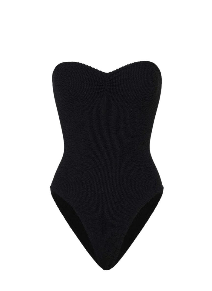 One-Piece Hunza G Brooke Bandeau One Piece Black O/S / Black Apoella