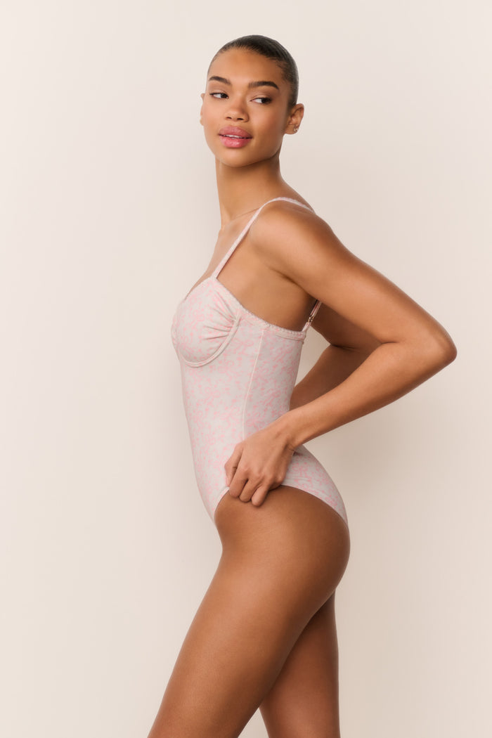 Brooksie Chantilly Bow One-Piece Swimsuit