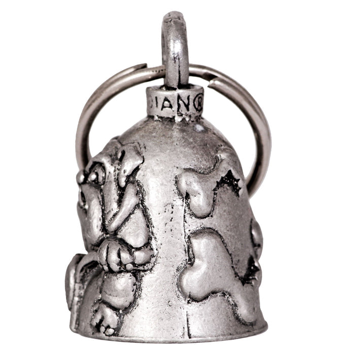 Bulldog Guardian Bell: Description
Bulldog Guardian Bell -Protects bikers from evil road spirits and demons! A completely lea