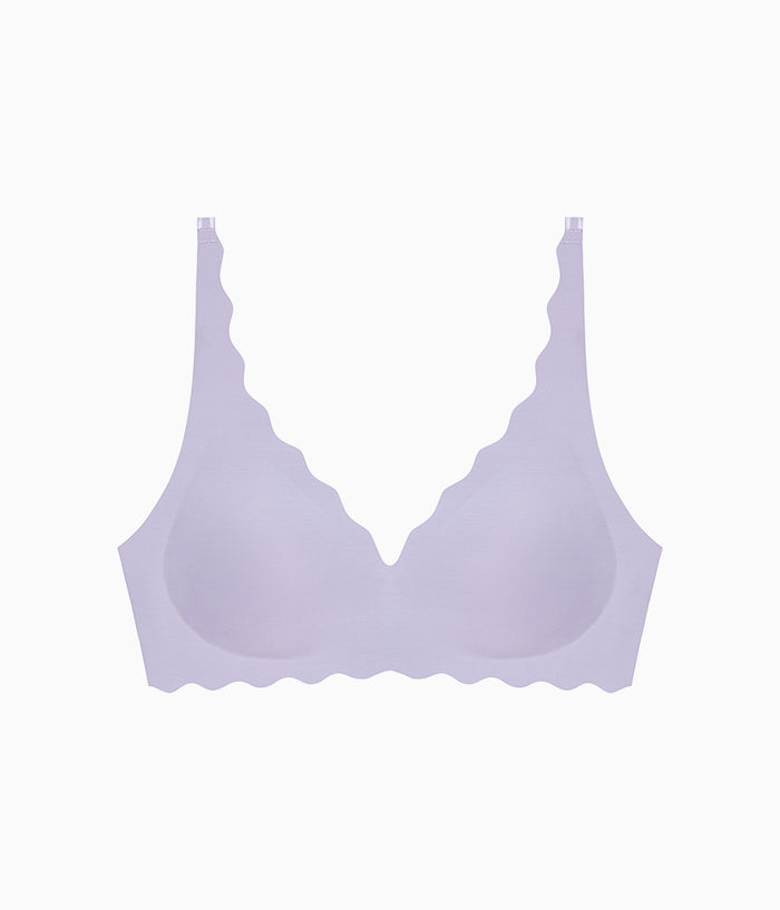 b.wow'd Wire Free Bra: Lavender Gray