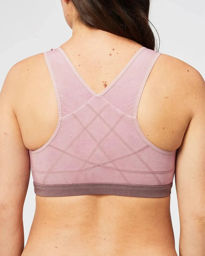 Cake Maternity Milk Bamboo Sleep and Nursing Bra Mauve - Donna Bruschi, IBCLC
