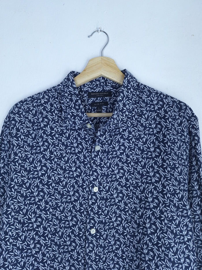 Camisa Lino Banana Republic (L)