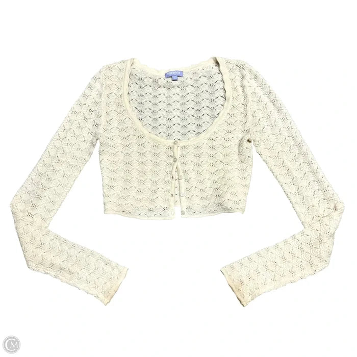 Cardigan By Florence By Mills In Cream, Size: Xs