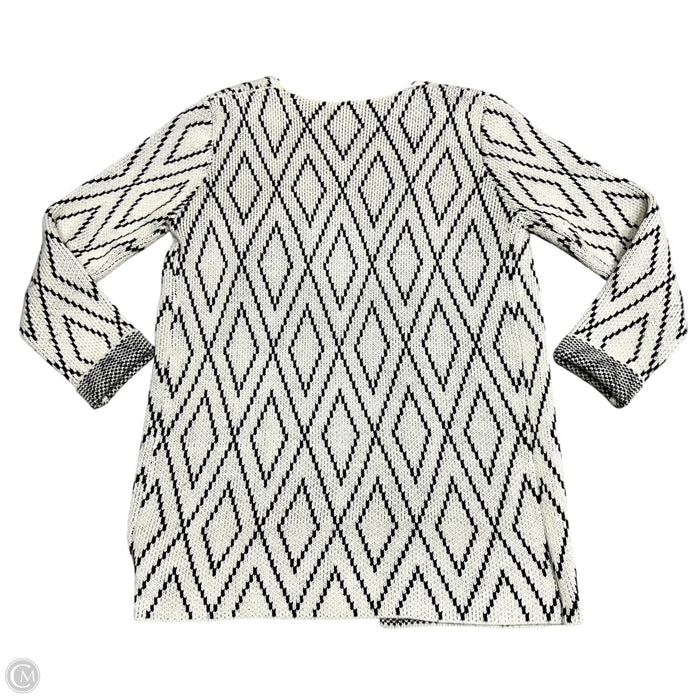 Cardigan By Oliver In Black & Cream, Size: S