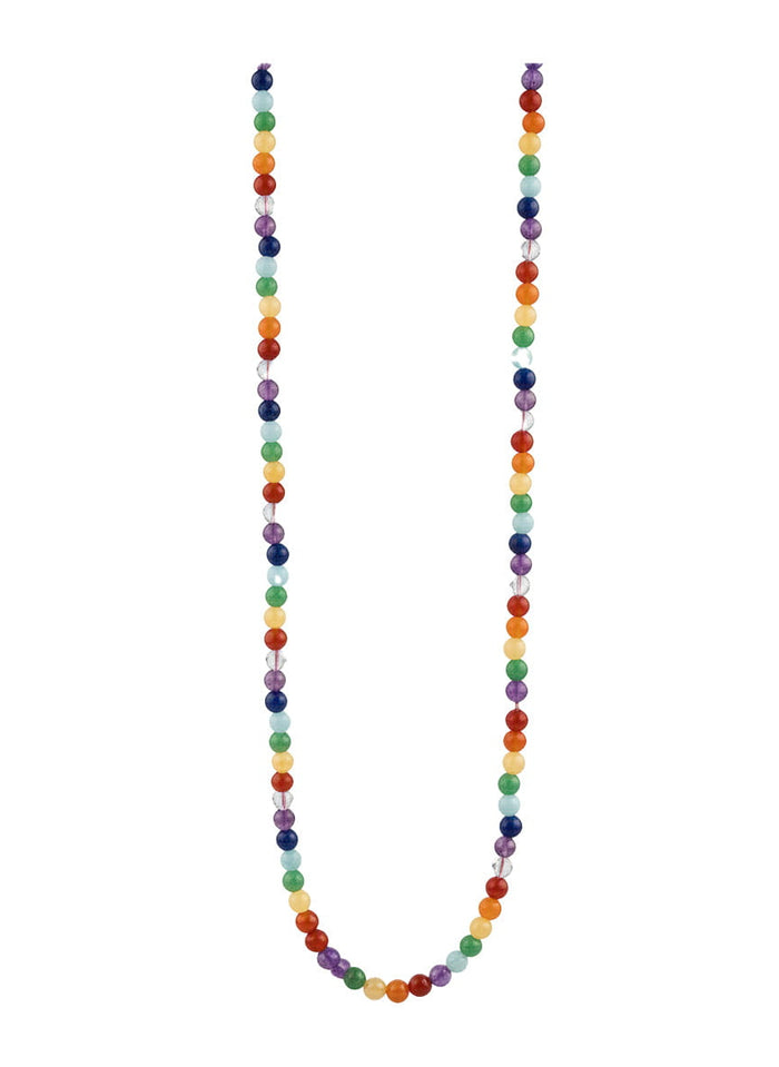 Necklaces Antonia Karra Chakra Beads Necklace Sps Stones Gold Pl O/S Apoella