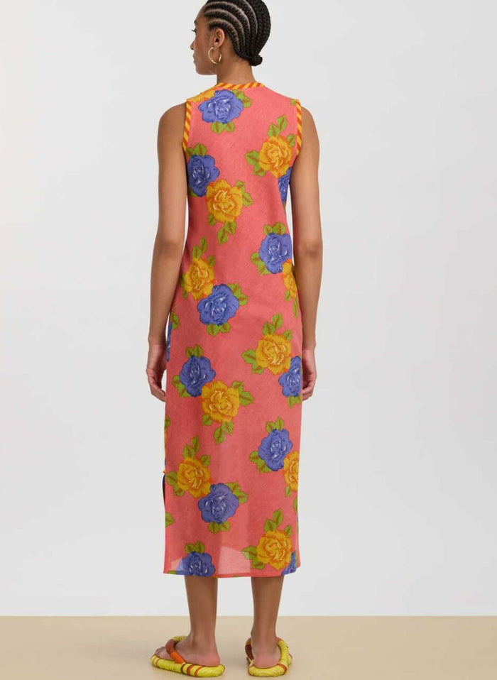 Dresses Lisa Corti Cheack Cotton Dress Old Pink Apoella