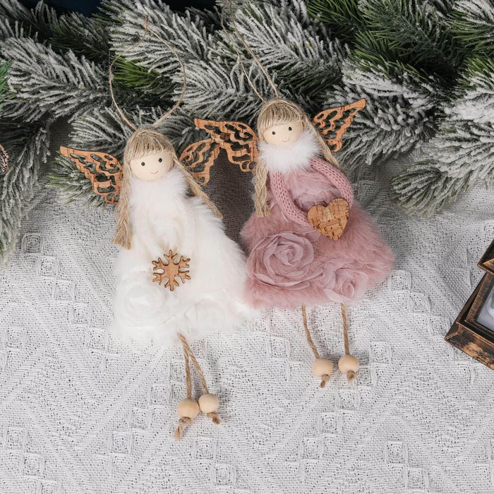 Christmas decoration Creative hanging angel girl 787127274072 - COCOMELODY