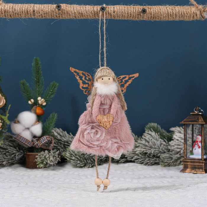 Christmas decoration Creative hanging angel girl 787127274072 - COCOMELODY