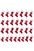 Christmas decoration supplies Red high-grade canary letter socks DIY name gift socks 829176143592 - COCOMELODY