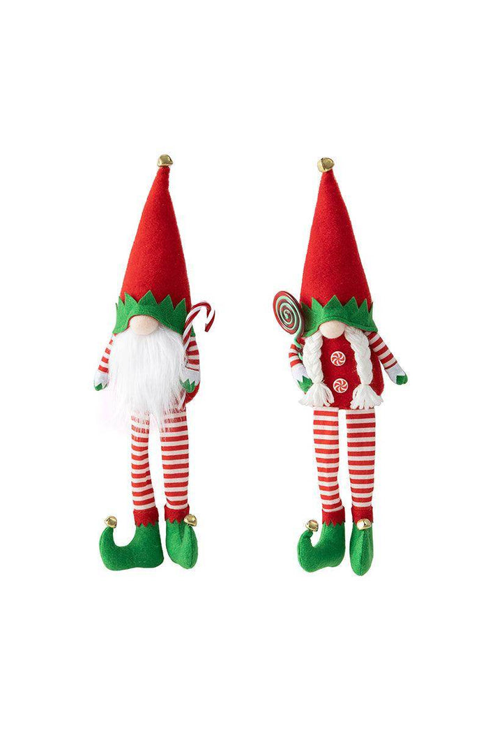 Christmas elf long legs no face doll props decorative scene layout pieces 735602523231 - COCOMELODY