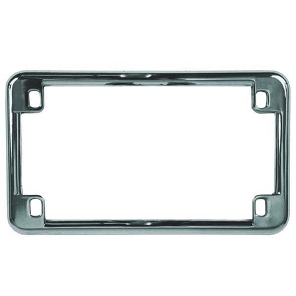 Chrome License Plate Frame: Die cast license plate frame
