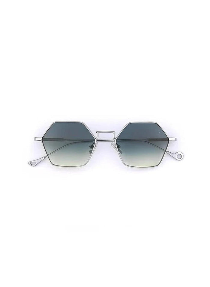 Sunglasses Eyepetizer Churchill Silver/Blue Gradient Lenses O/S Apoella