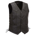 Classic 4 Snap Vest Side Laced: CLASSIC 4 SNAP VEST SIDE LACED by Eagle Leather
PRODUCT OVERVIEW:
The Classic 4 Snap Vest Sid