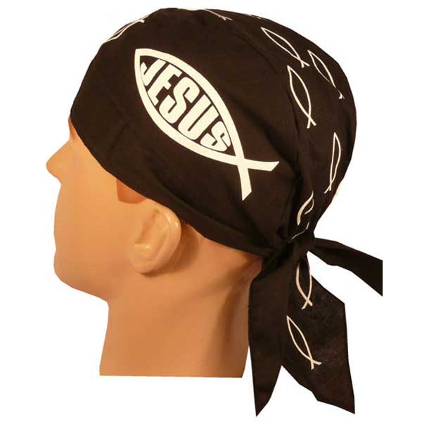 Classic Skull Cap - Jesus Fish: Made in USA: often held to higher product quality standards