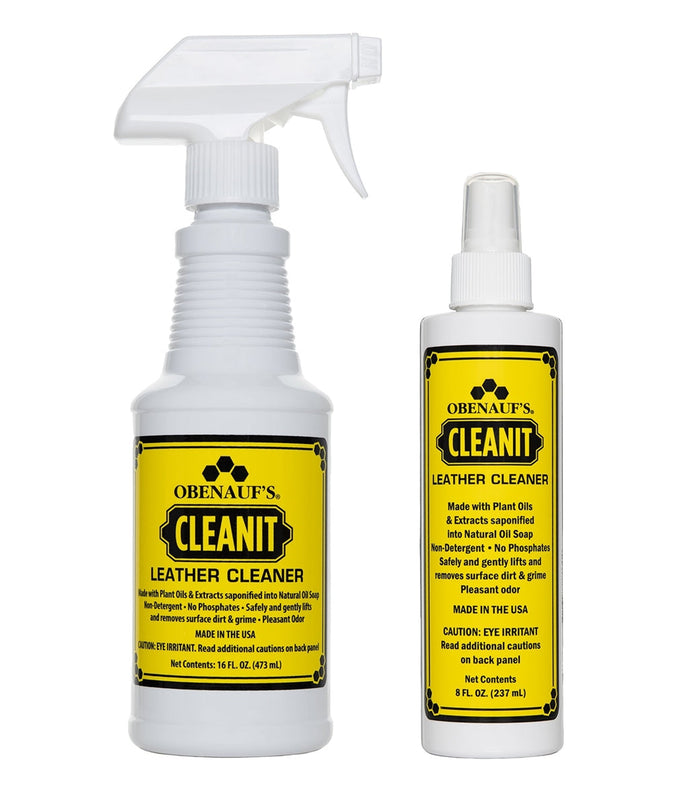 Cleanit 16 Oz.: Description
Obenauf's Cleanit natural leather cleaner (Dimensions LxWxH: 3