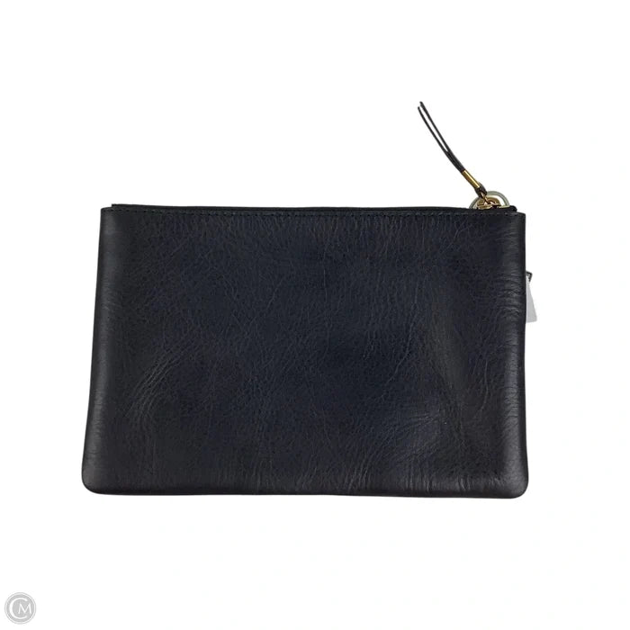 Clutch Leather By Madewell, Size: Medium