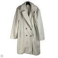 Coat Faux Fur & Sherpa By Loft In Cream, Size: L