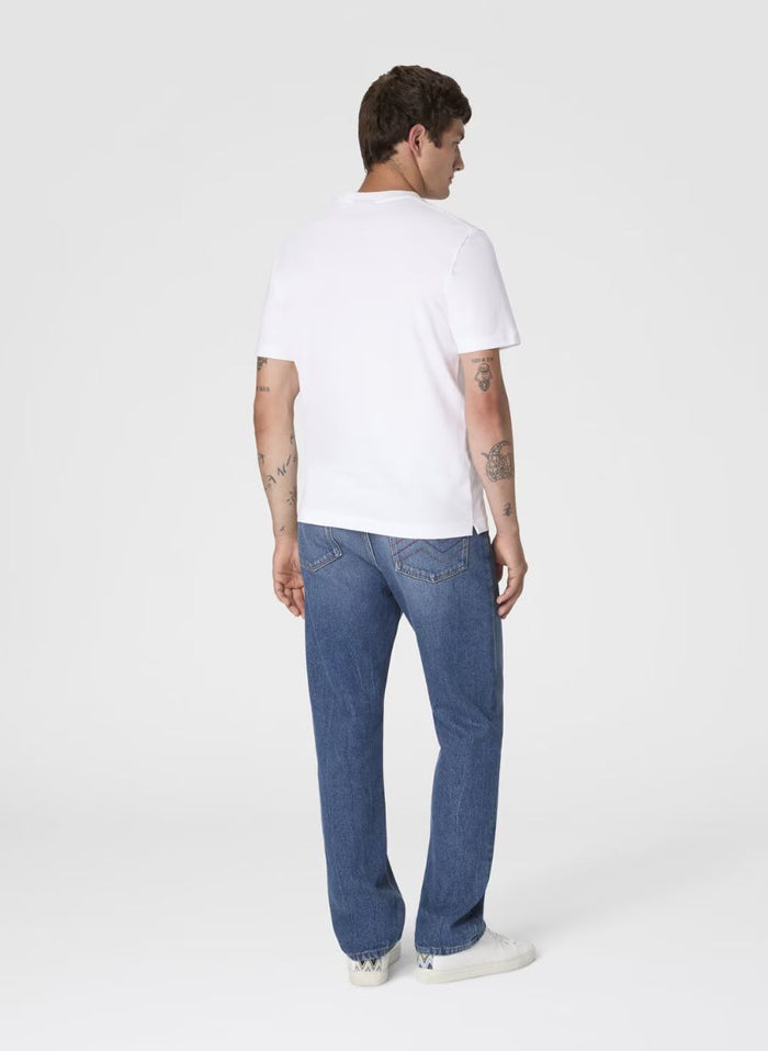 T-shirts Missoni Crew-neck Cotton T-shirt with Wave Print Apoella