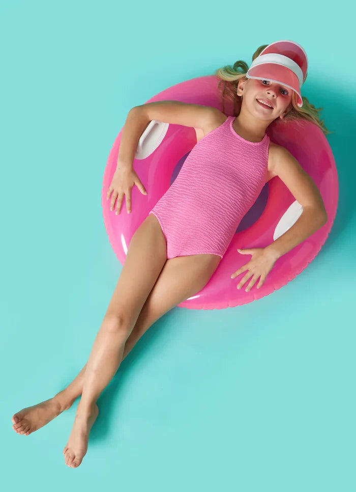 One-Piece Marie Raxevsky Crinkle One Piece Pink Apoella