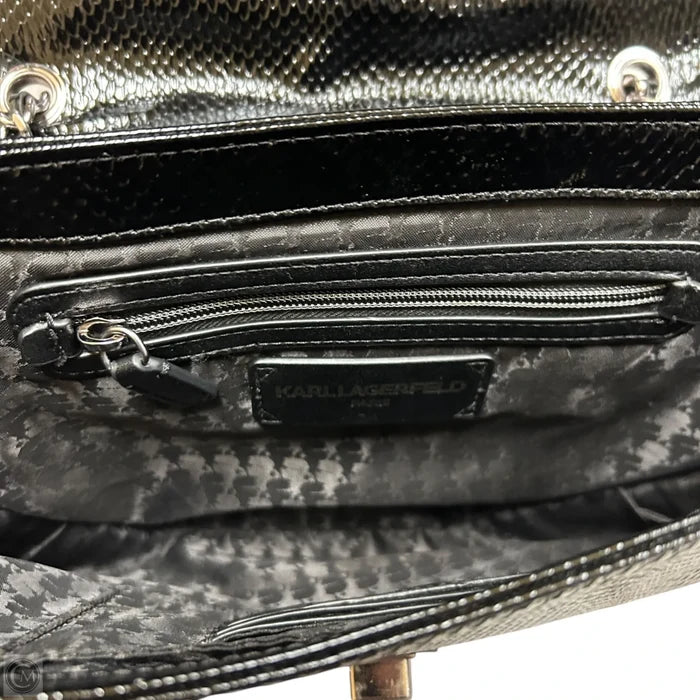 Crossbody Designer By Karl Lagerfeld, Size: Medium