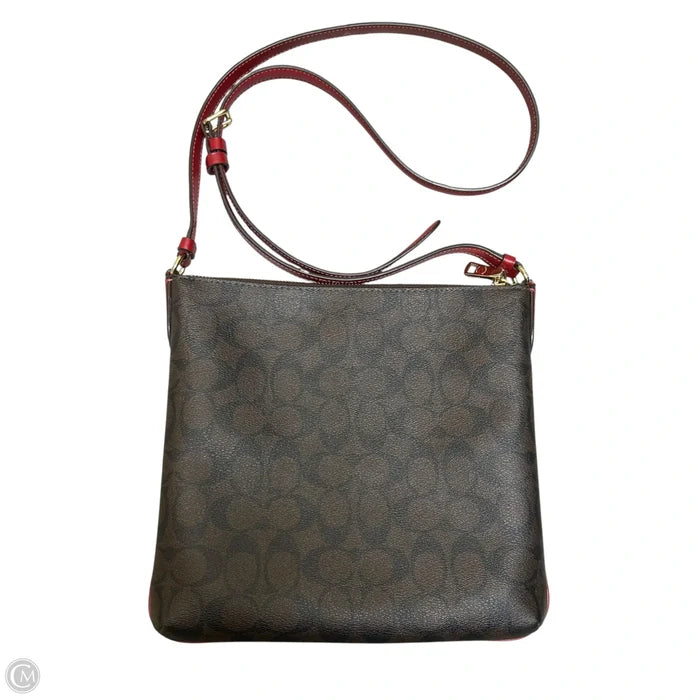 Crossbody Designer By Coach, Size: Medium