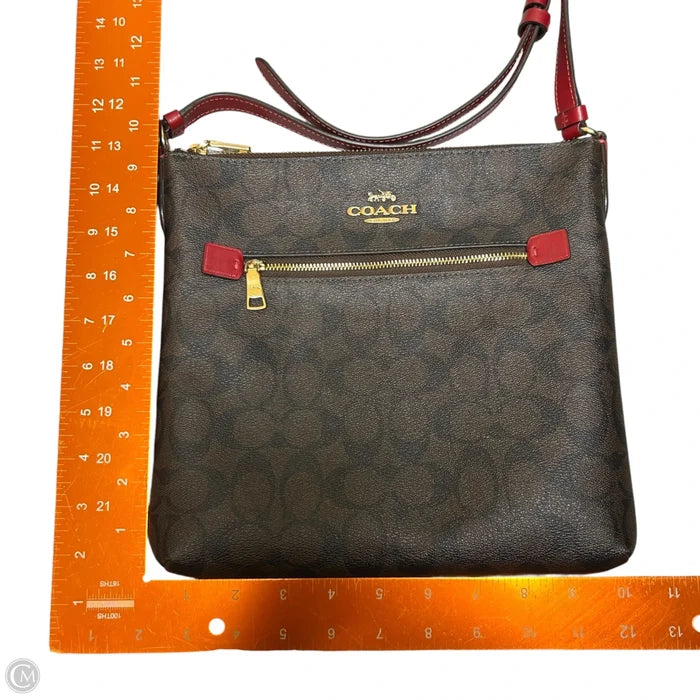 Crossbody Designer By Coach, Size: Medium