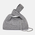 Diamond-encrusted portable dinner bag 773141196365 - COCOMELODY