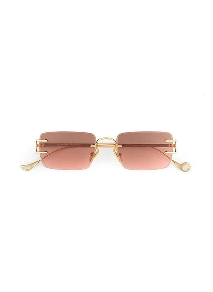 Sunglasses Eyepetizer Dillinger Gold/ Brown Gradient Pink O/S Apoella