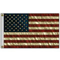 Distressed American Flag: Description
flag is 3’ x 5’, made out of a heavyweight polyester material, with bright vibrant colo