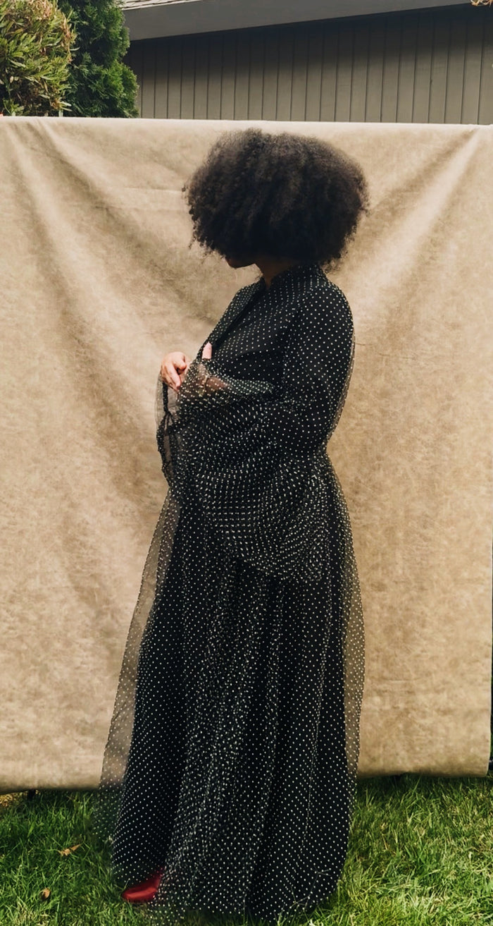 Dottie Mesh Maxi Dress